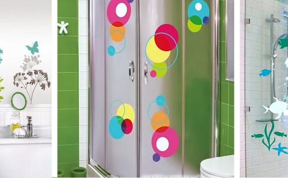наклейки для ванной