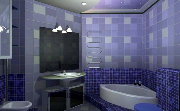 Отделка ванной комнаты в