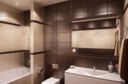 Дизайн керамической плитки для ванной комнаты
