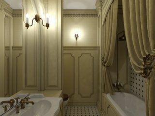 Фото-пример оформления ванной комнаты