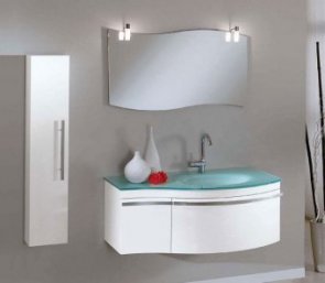 Измените дизайн ванной комнаты с помощью мебели