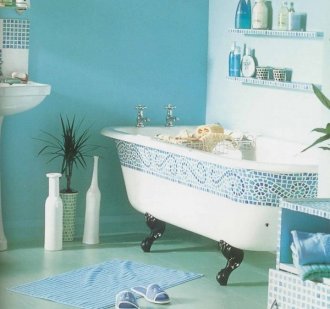 Как сделать оригинальный дизайн для ванной комнаты