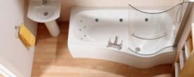 Пример готового дизайна небольшой ванной комнаты 3