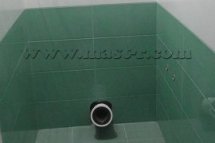 Трубы в стене для гигиенического душа Трубы в стене для гигиенического душа