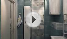 Красивый дизайн маленькой ванной комнаты