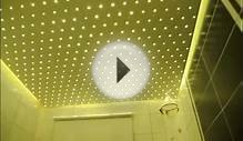 светодиодная подсветка потолка и зеркала в ванной комнате