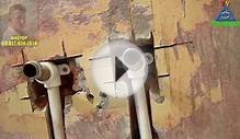 Установка смесителя для ванны своими руками